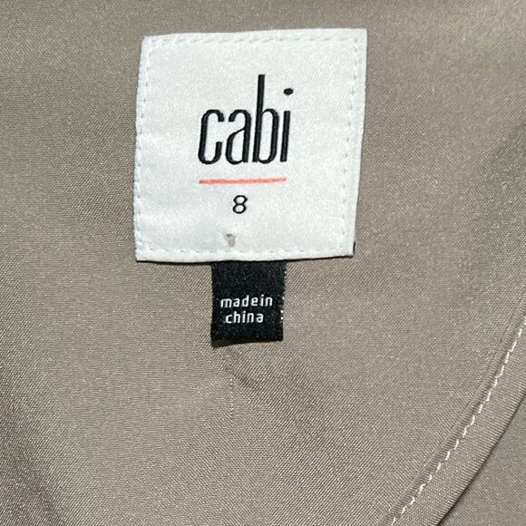 Cabi Python Snakeskin Animal Print Double Breasted Ponte Knit Blazer