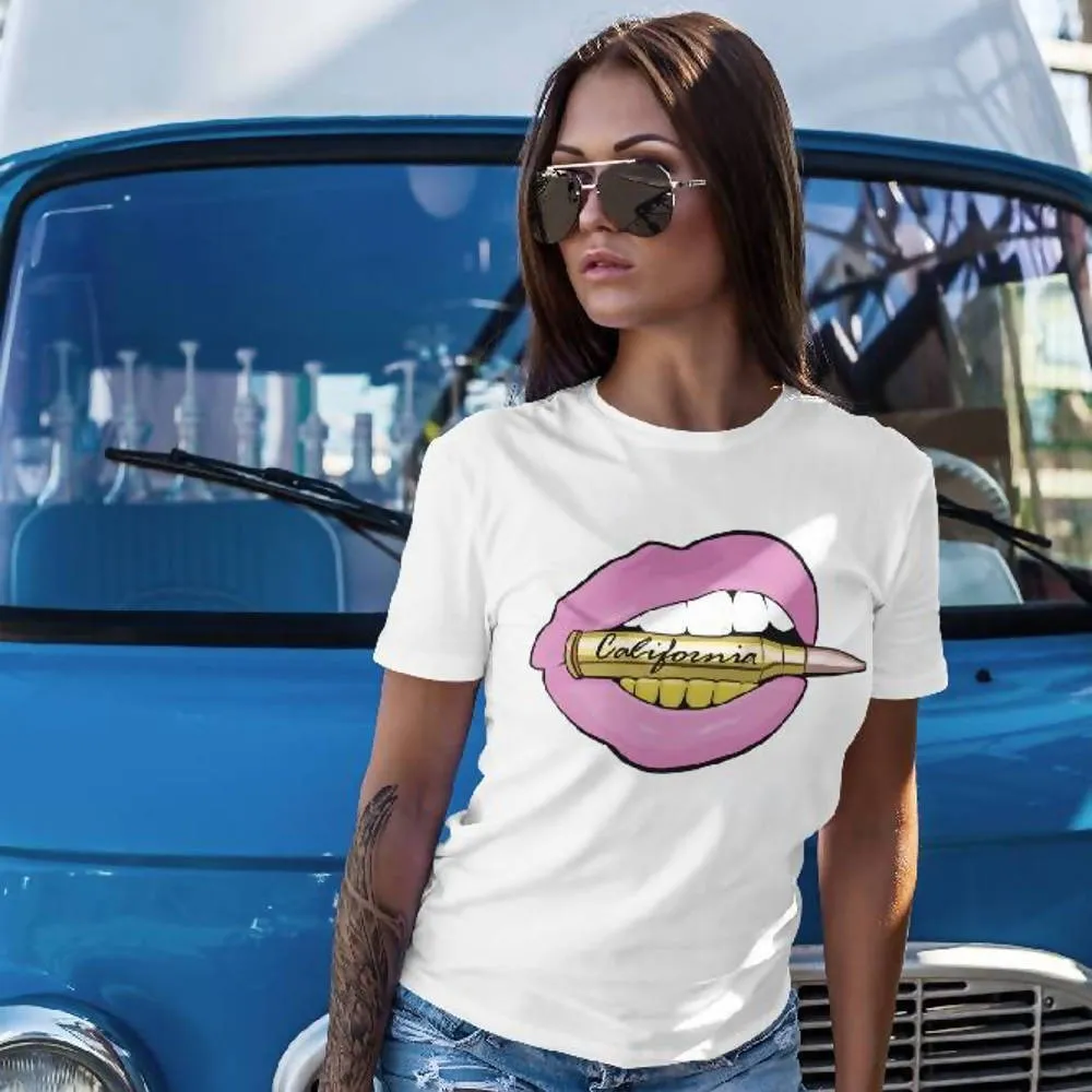 California Lipstick T-Shirt