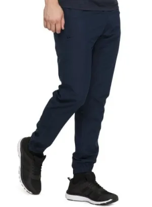 Canterbury Mens Team Tonal Taper Leg Cuffed Trackpant - Black and Navy