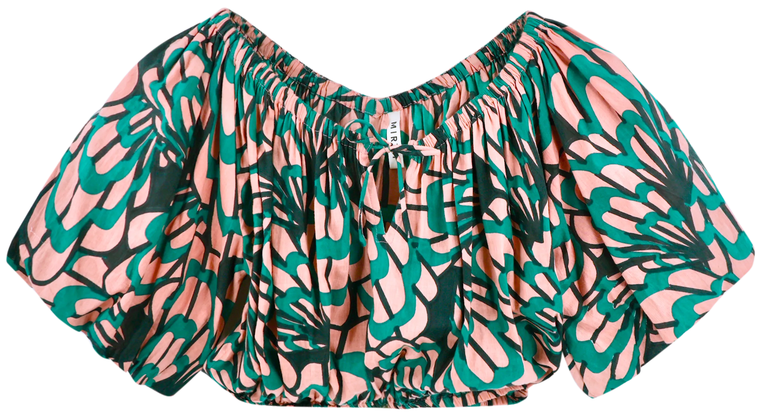 Capri Bubble Top in Paradise Shell