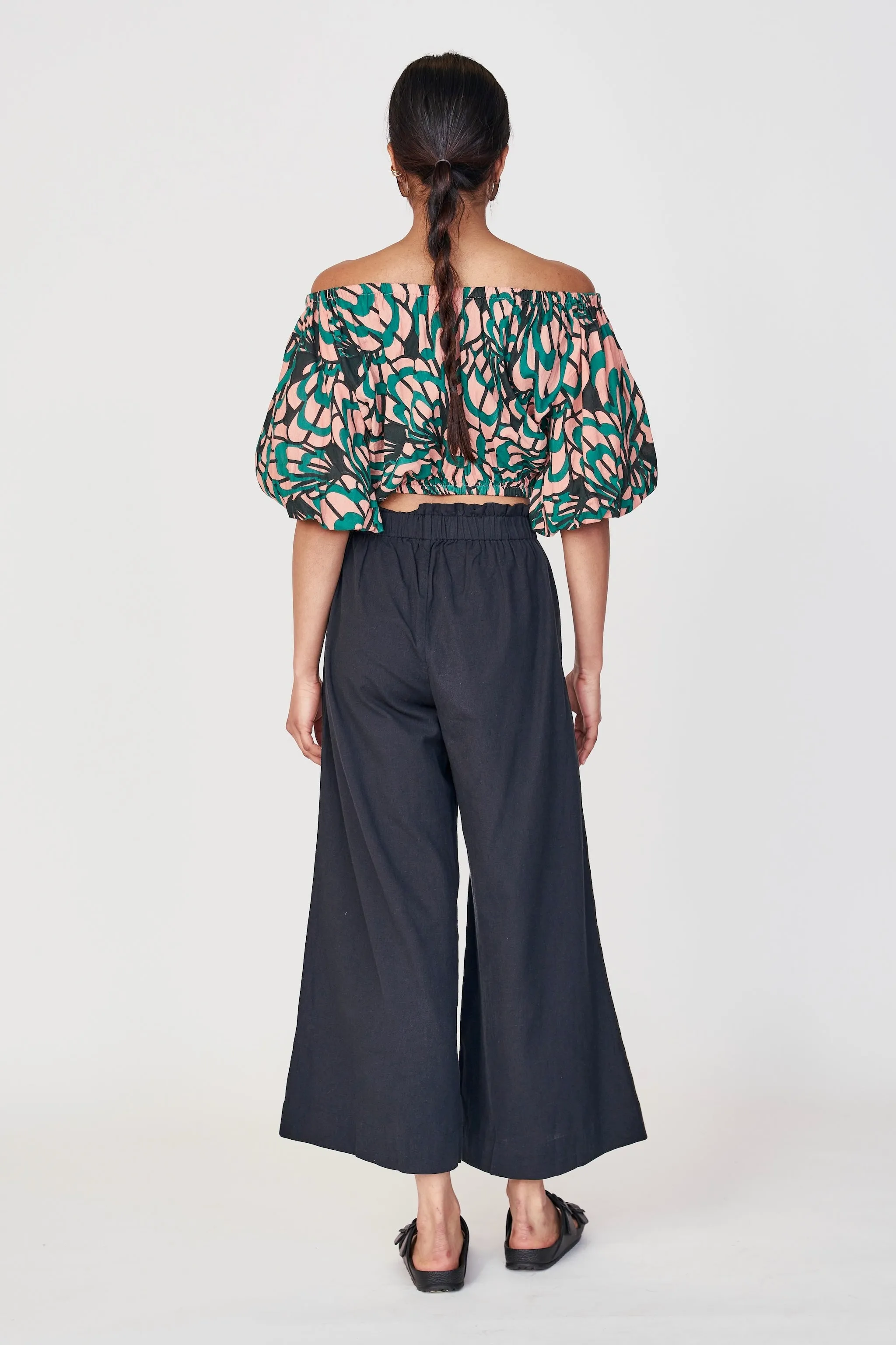 Capri Bubble Top in Paradise Shell