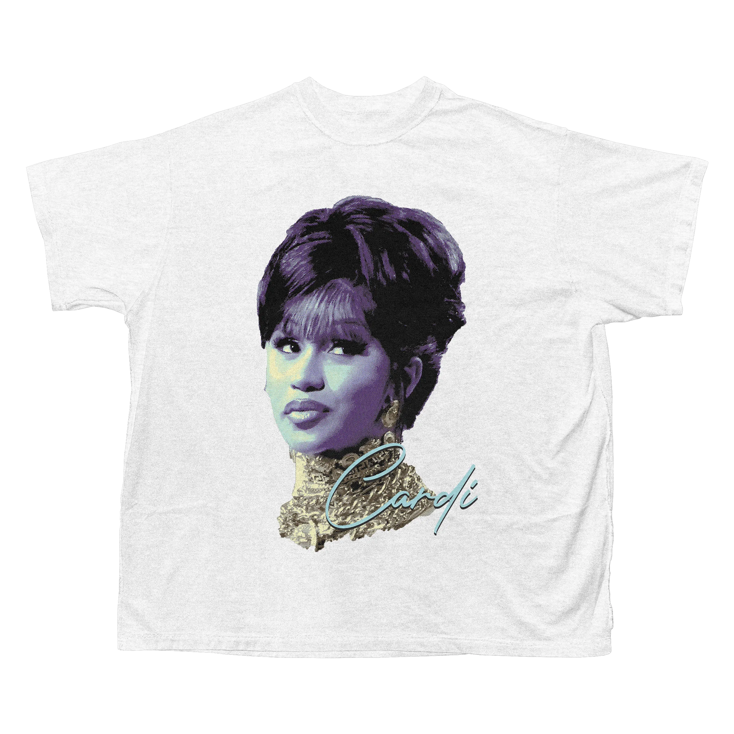 CARDI BIG HEAD T-SHIRT