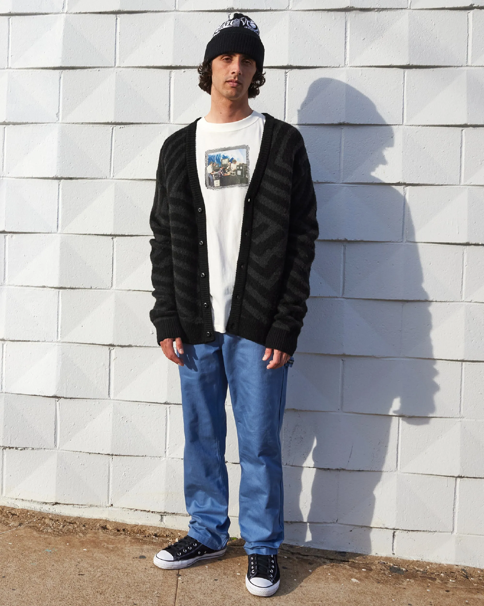 Cardigan Driftop - Black