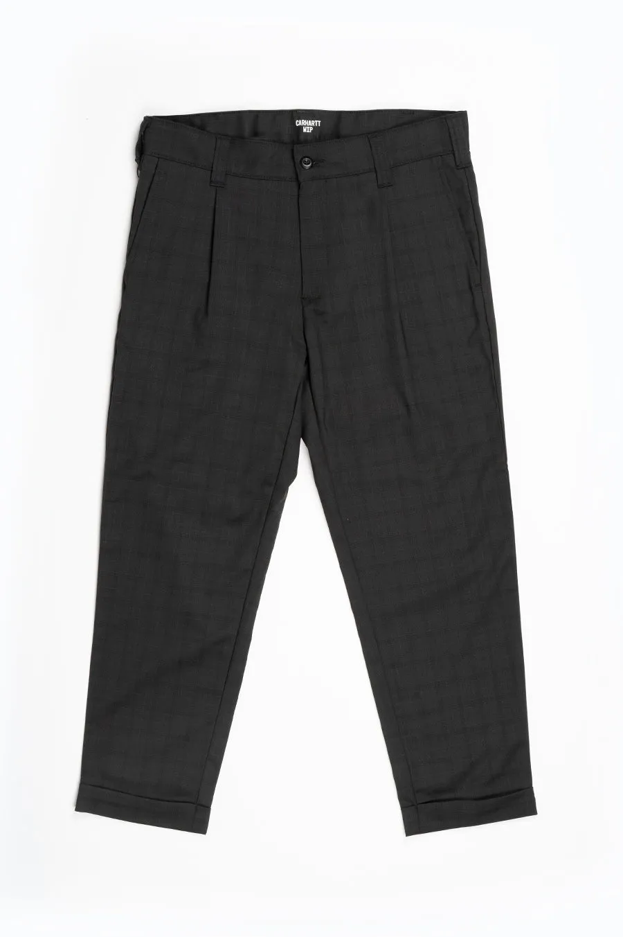 CARHARTT WIP TAYLOR PANT ARMSTRONG CHECK BLACK