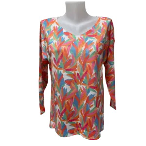 Carre Noir Top Multi Color 6852