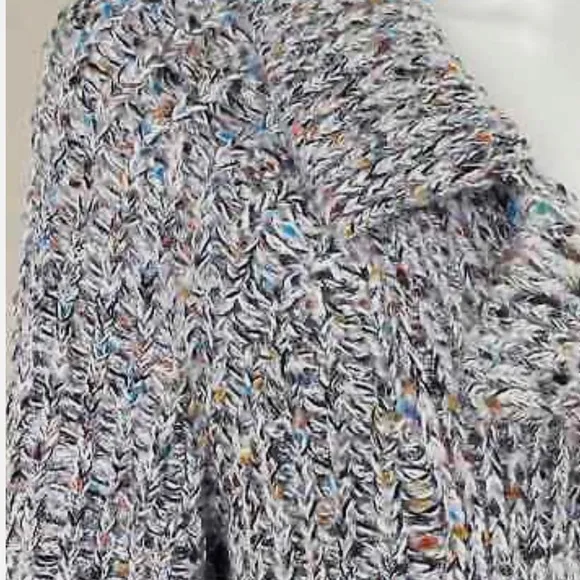 CASLON Multicolored Knit Open Cardigan Sweater Women's SIZE small NWT