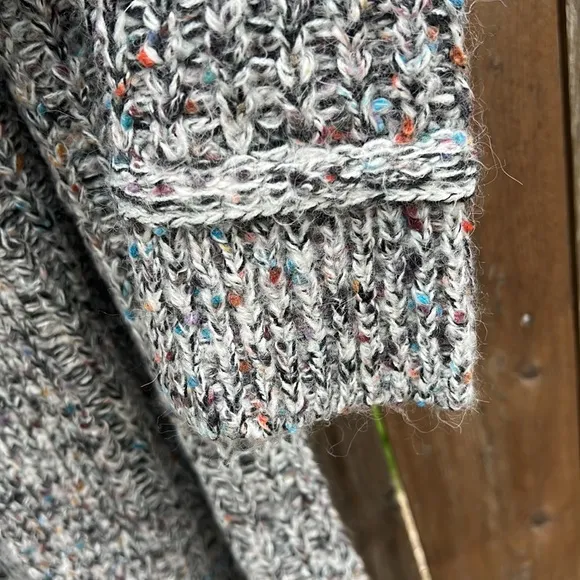 CASLON Multicolored Knit Open Cardigan Sweater Women's SIZE small NWT