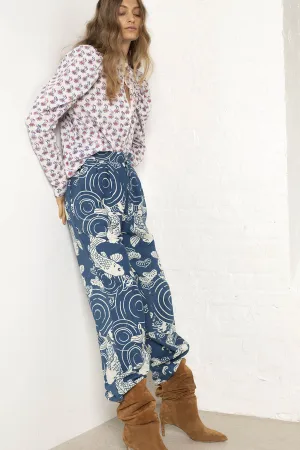 Catch Blue Fish Pant
