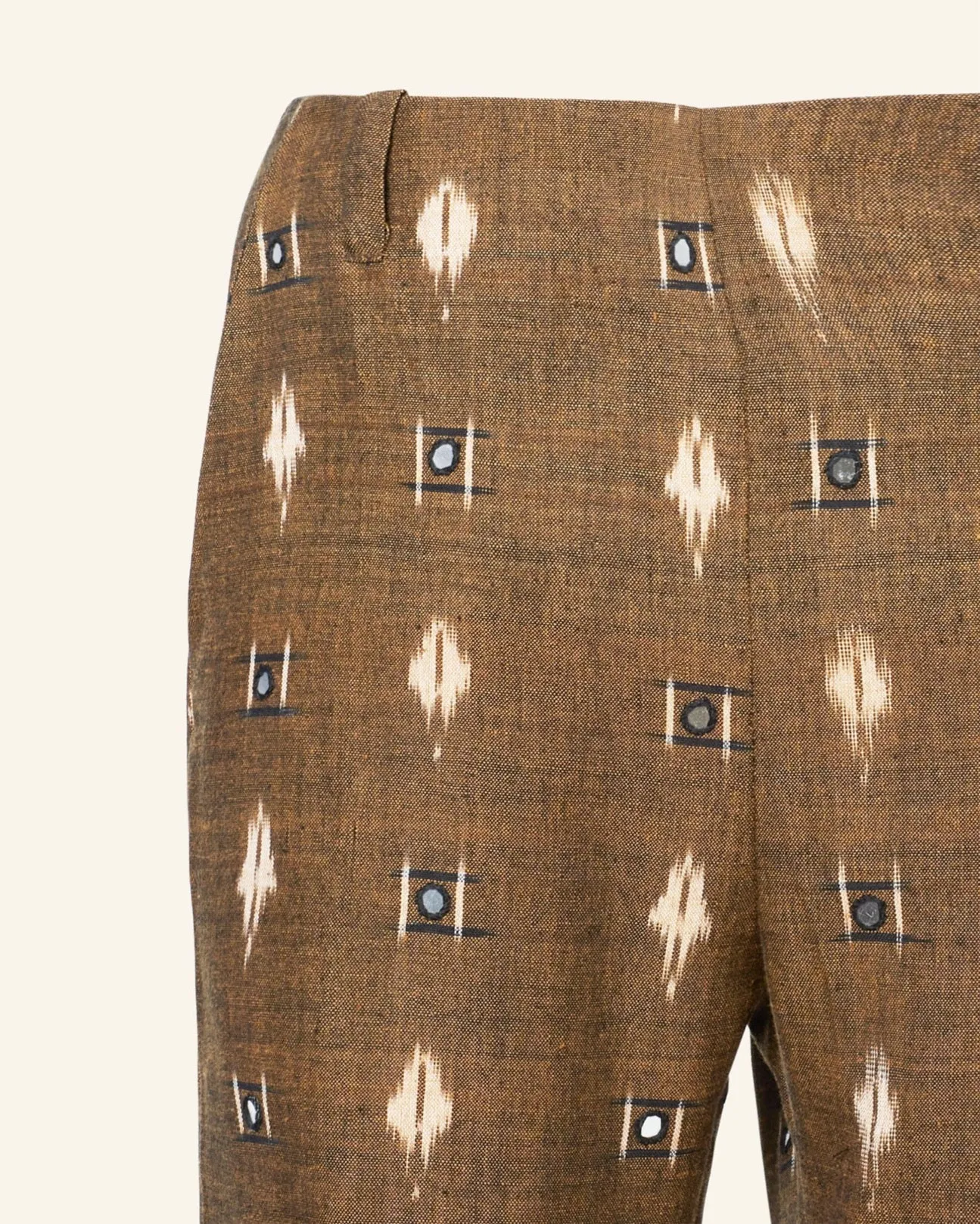 Charlie Bronze Ikat Mirror Pant