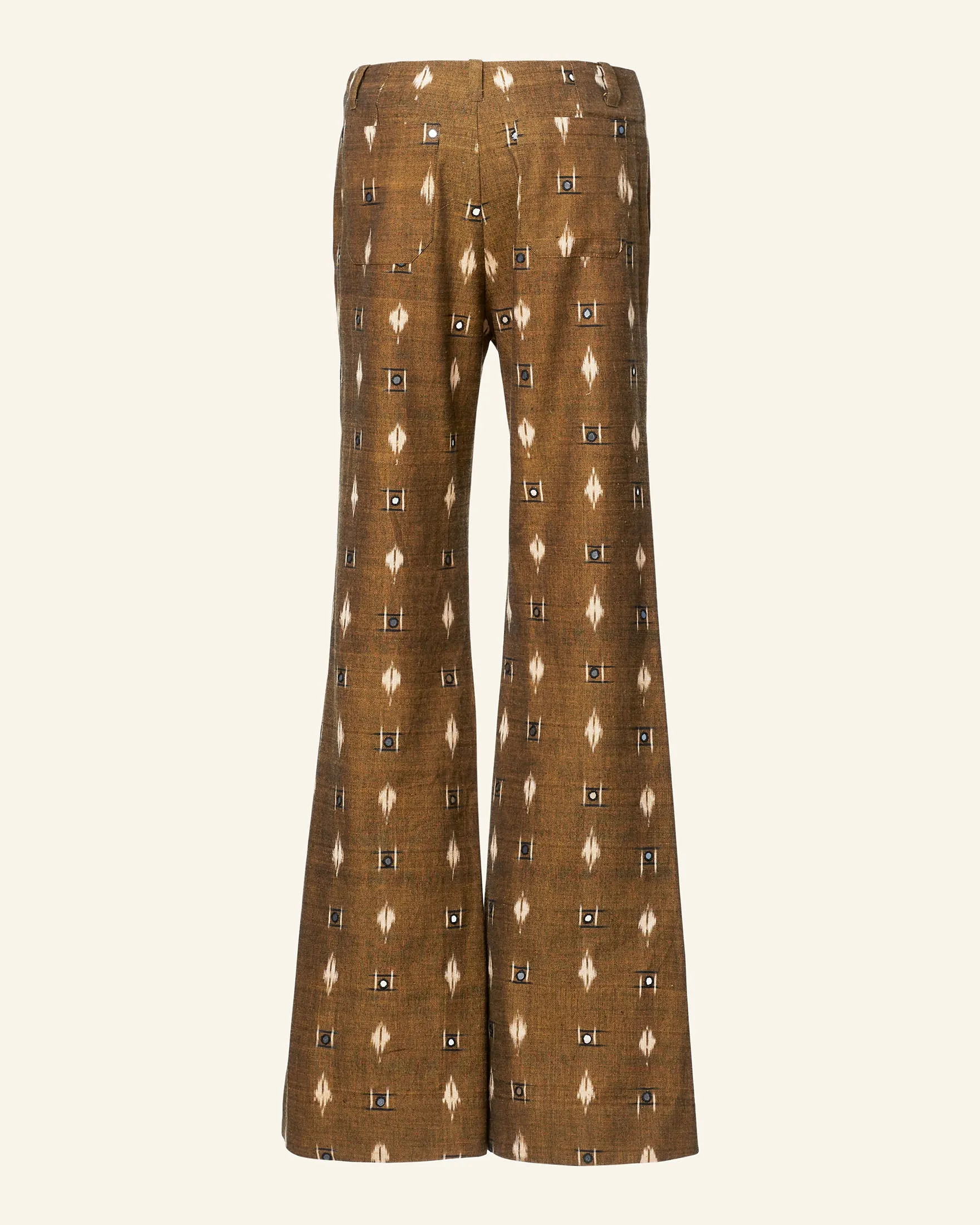 Charlie Bronze Ikat Mirror Pant