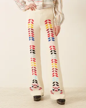 Charlie Ivory Prism Pant
