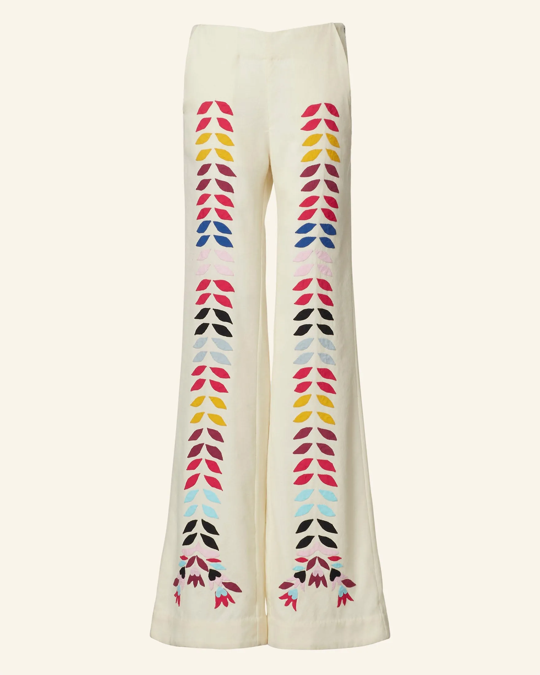 Charlie Ivory Prism Pant