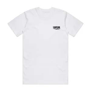 Chest Logo  Tee - White