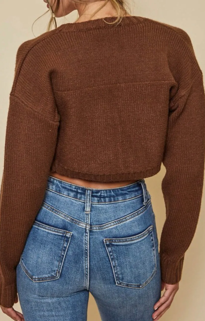 Chocolate tube top set