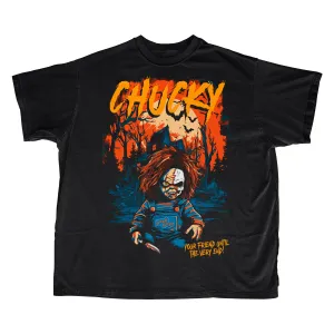 CHUCKY T-SHIRT (BLACK)