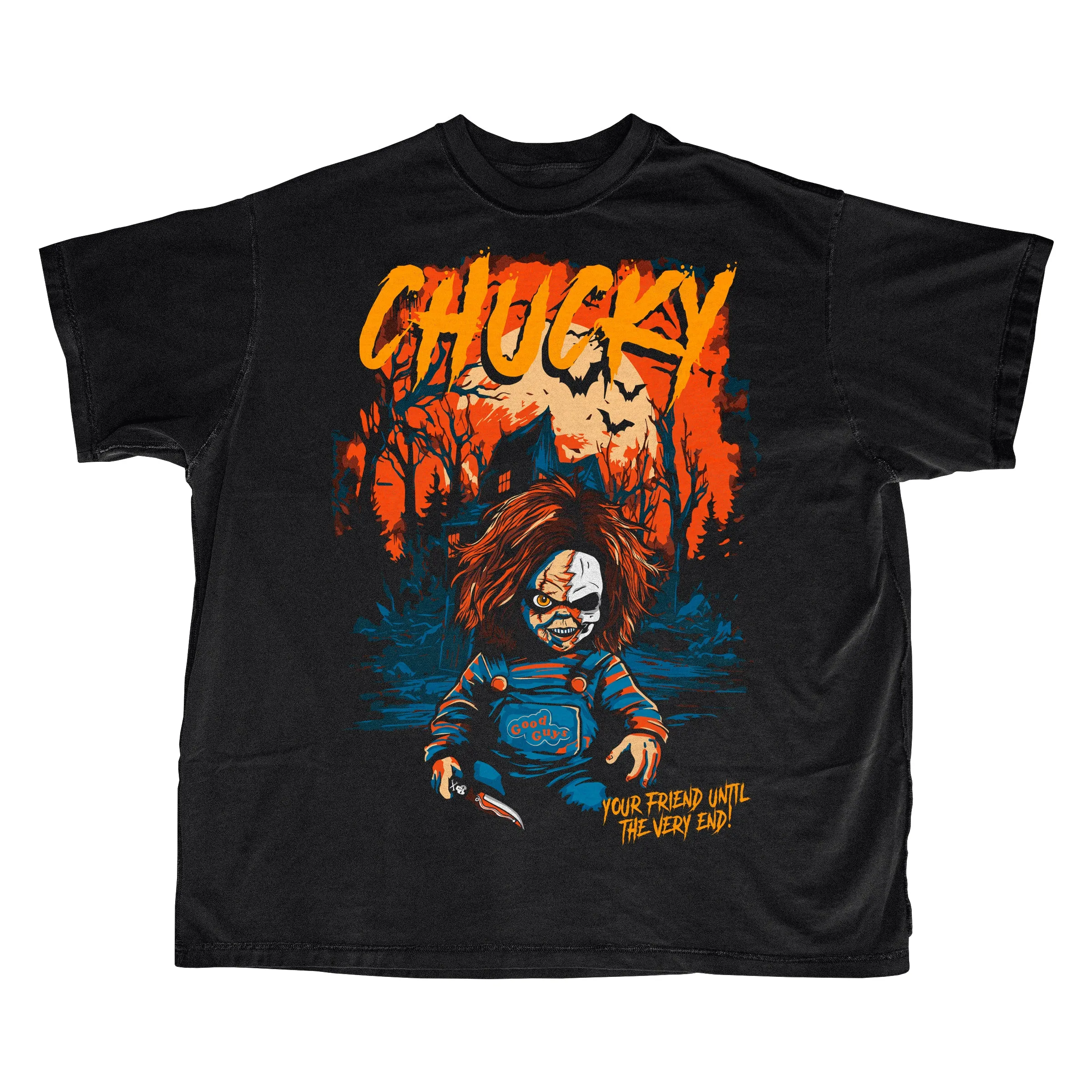 CHUCKY T-SHIRT (BLACK)
