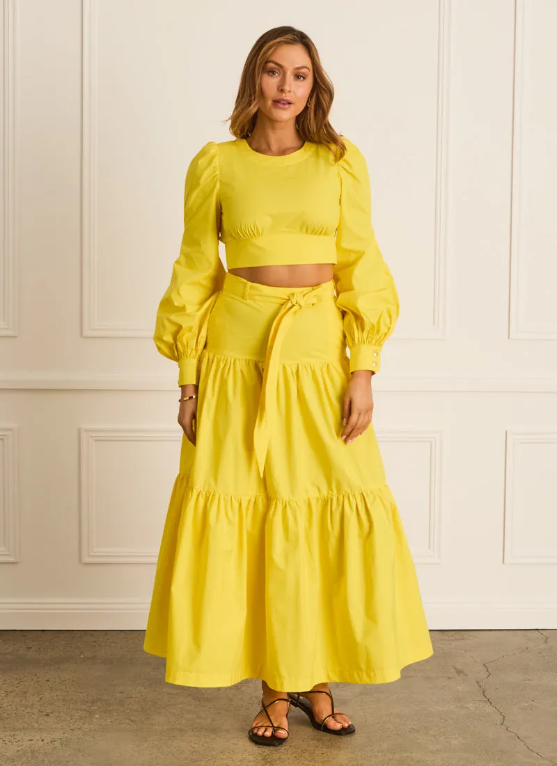 Citron Belle Top