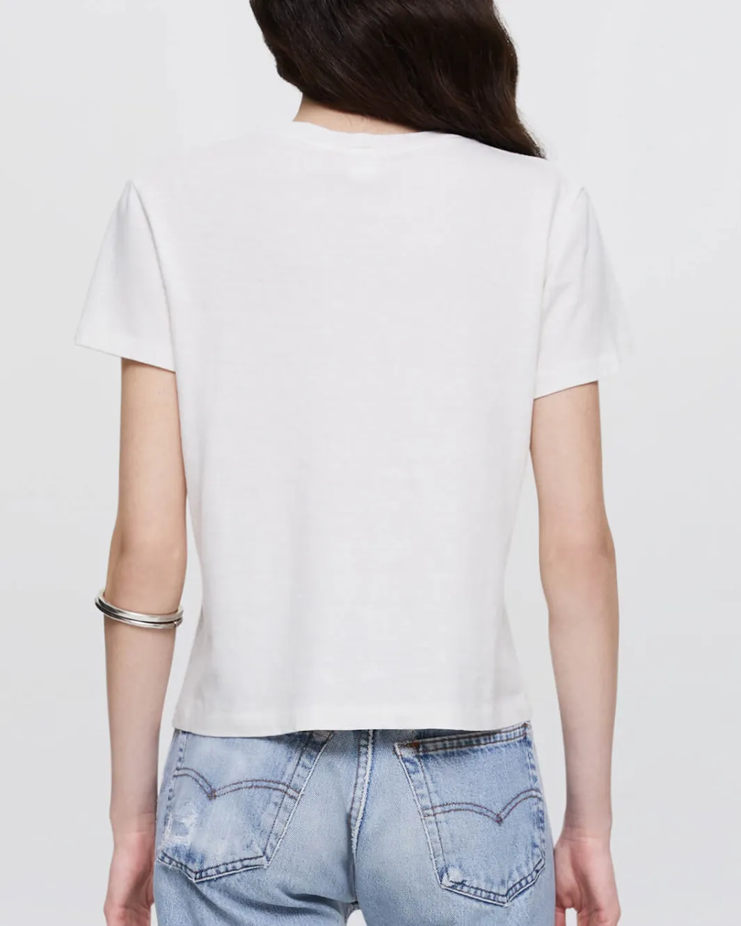 CLASSIC "TO THE MOON" TEE IN VINTAGE WHITE
