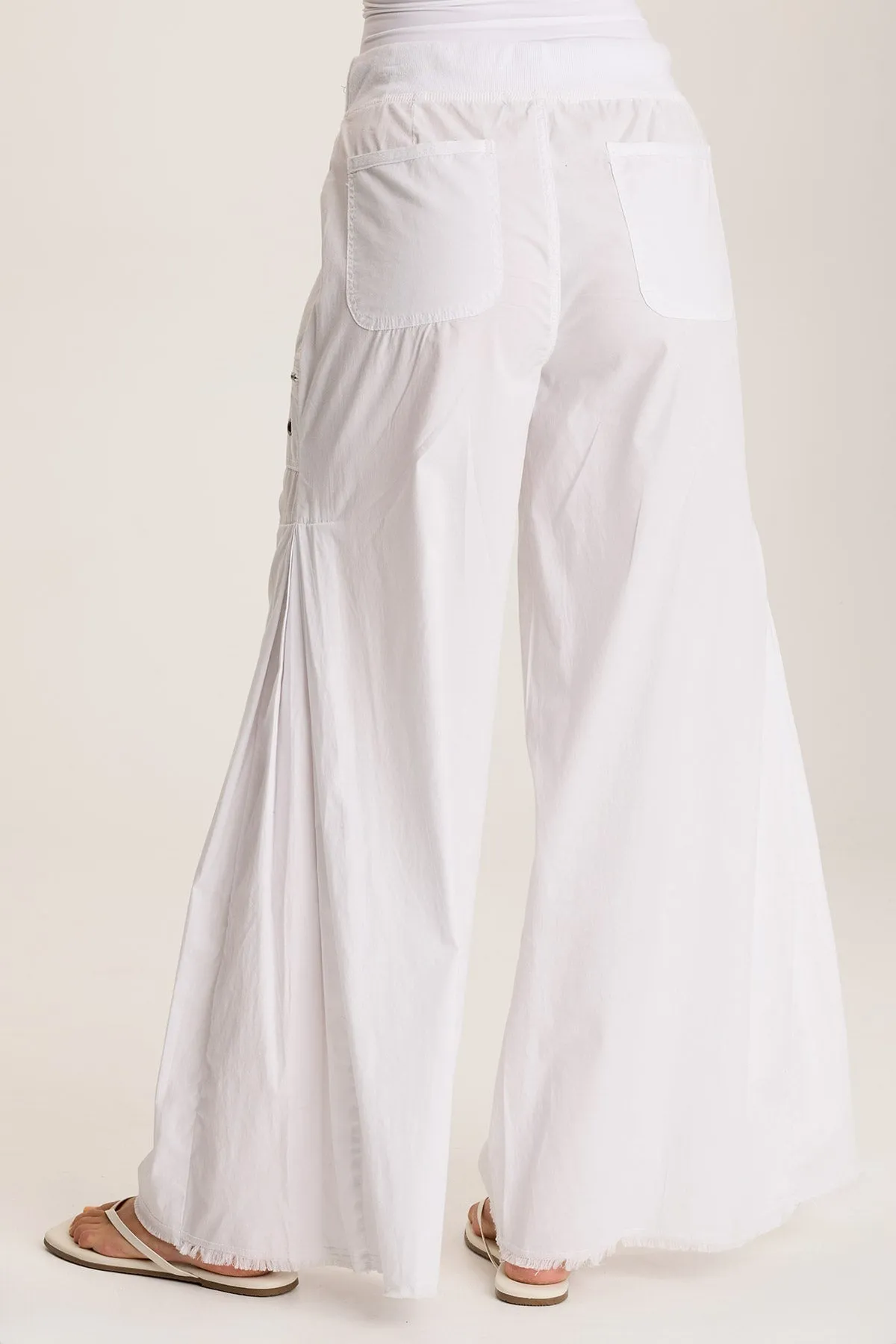 Coline Poplin Wide Leg Pant