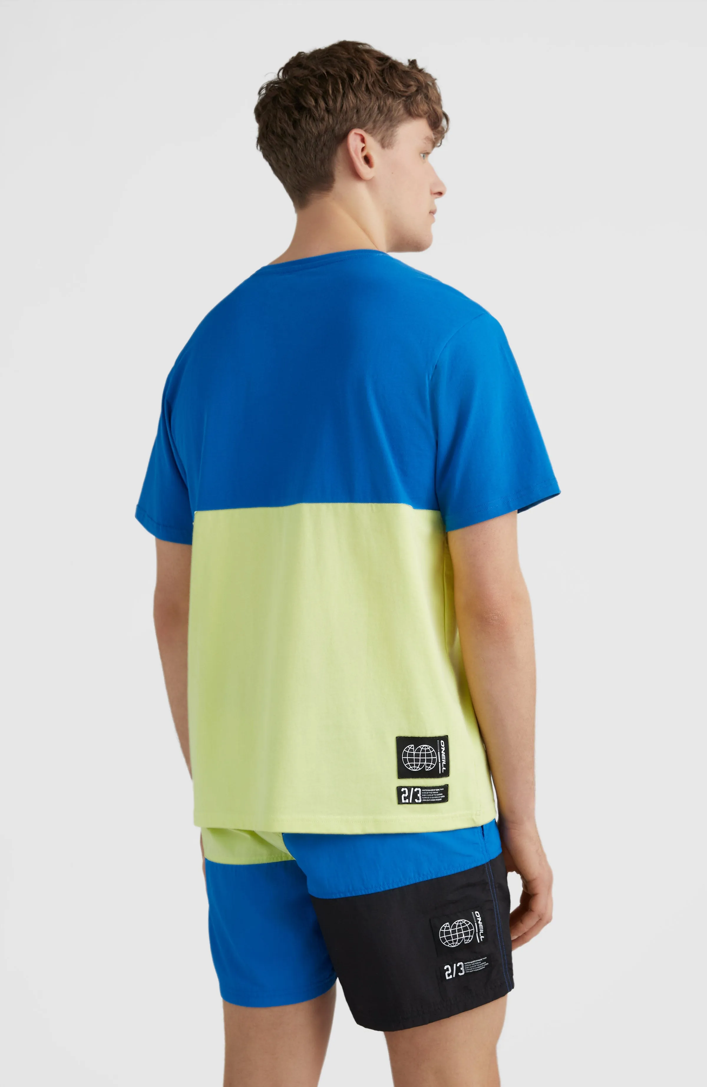 Corals T-Shirt | Princess Blue Colour Block