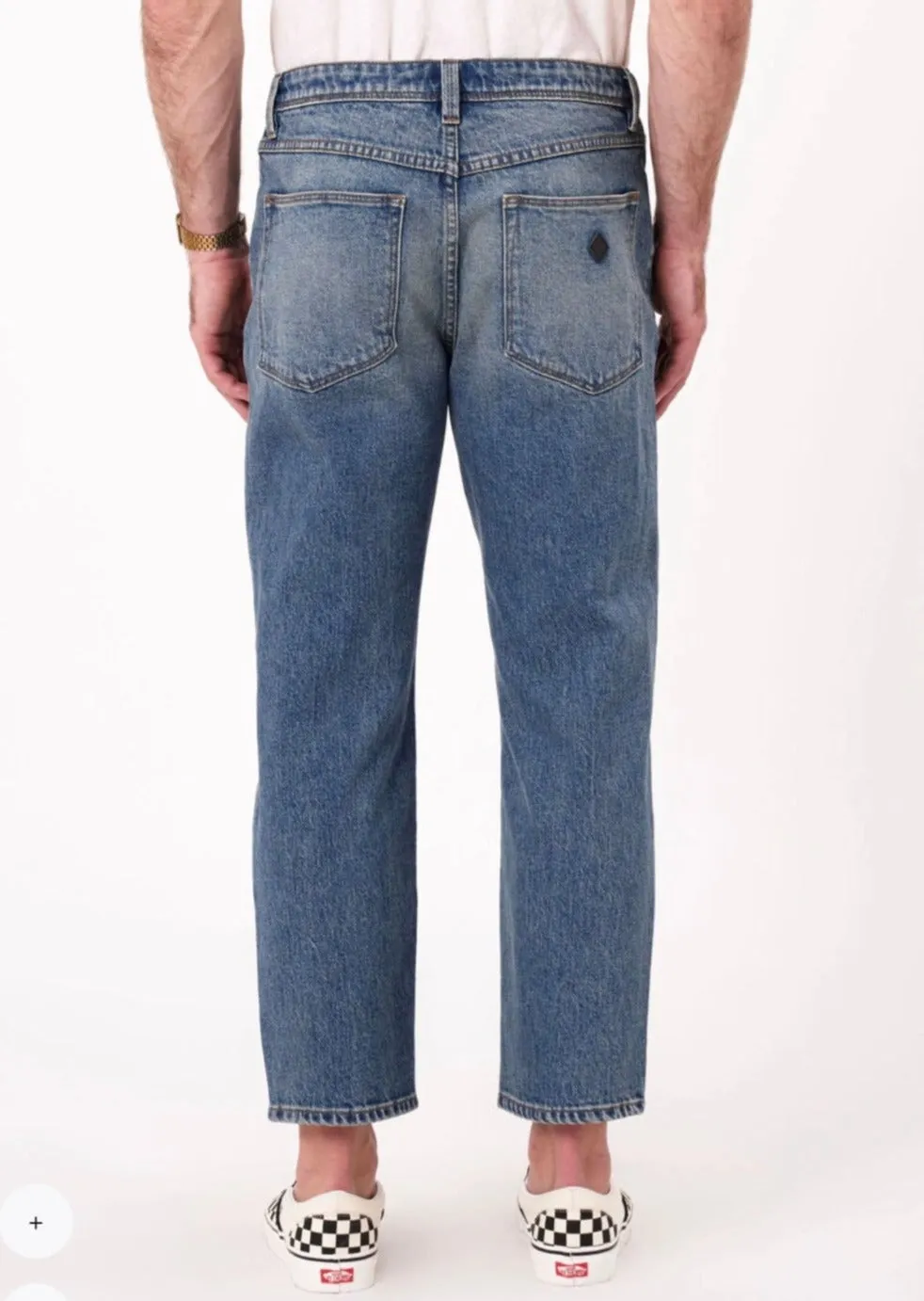 Crop Straight Alex Mid Vintage Indigo