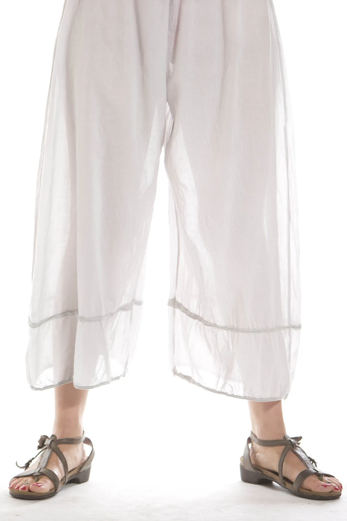 Cropped Lawn Pant UnPrinted-Blue Fish Clothing