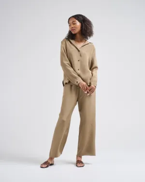 cropped pull on pant