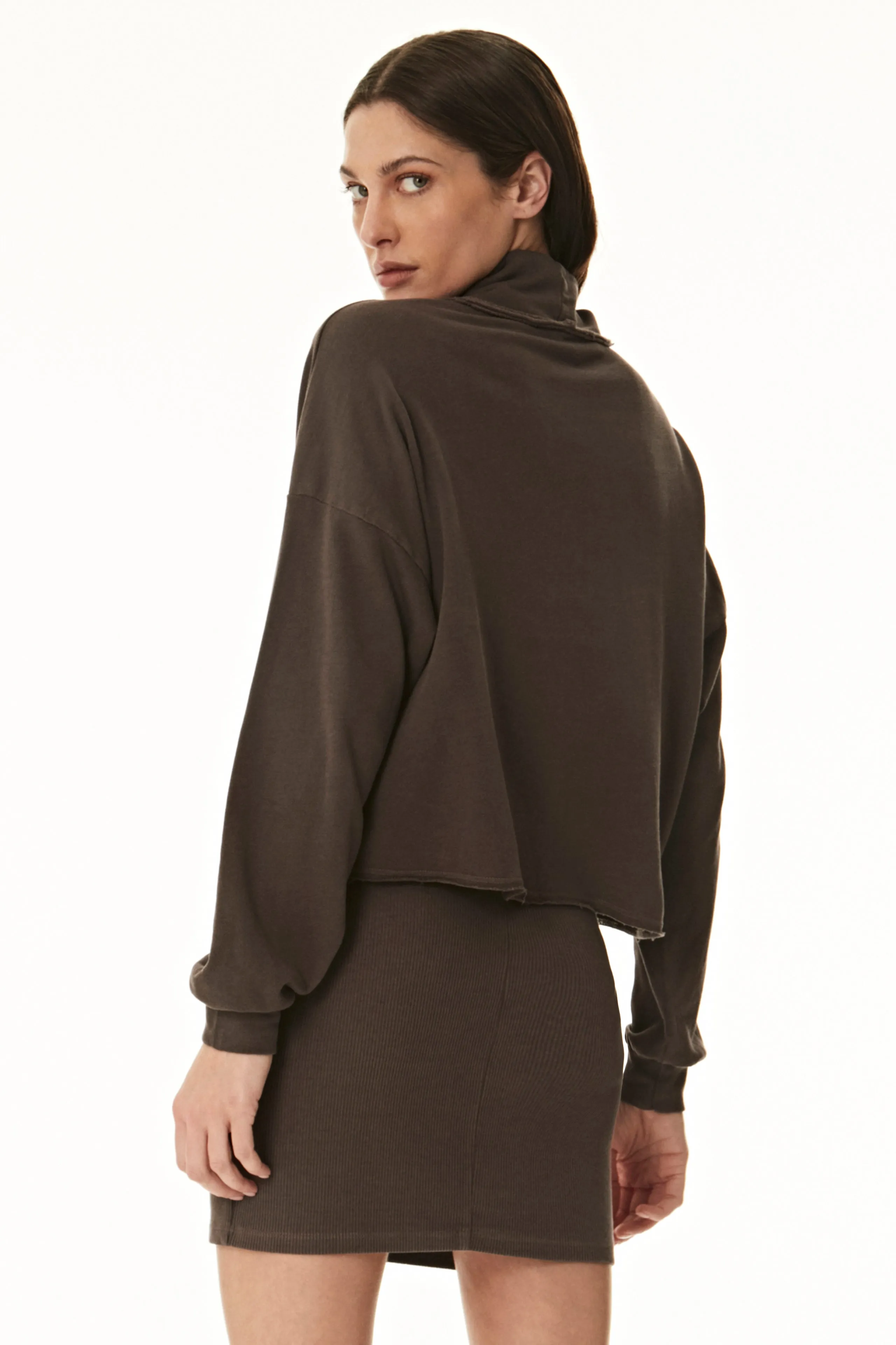 Cropped Turtleneck