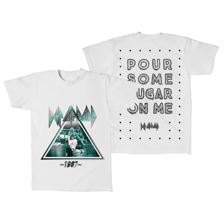 DEF LEPPARD POUR SOME SUGAR ON ME TSHIRT