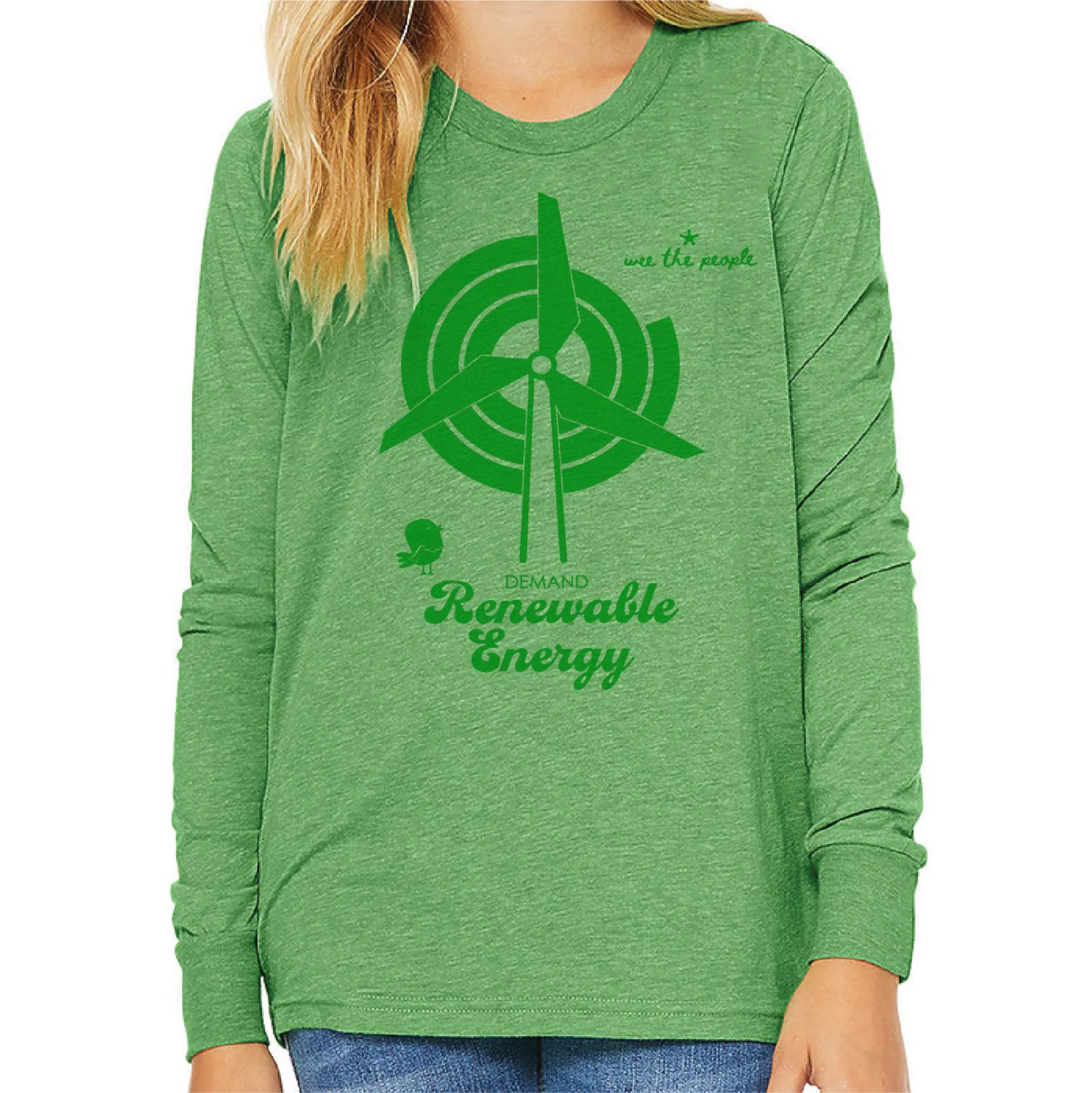Demand Renewable energy tshirt