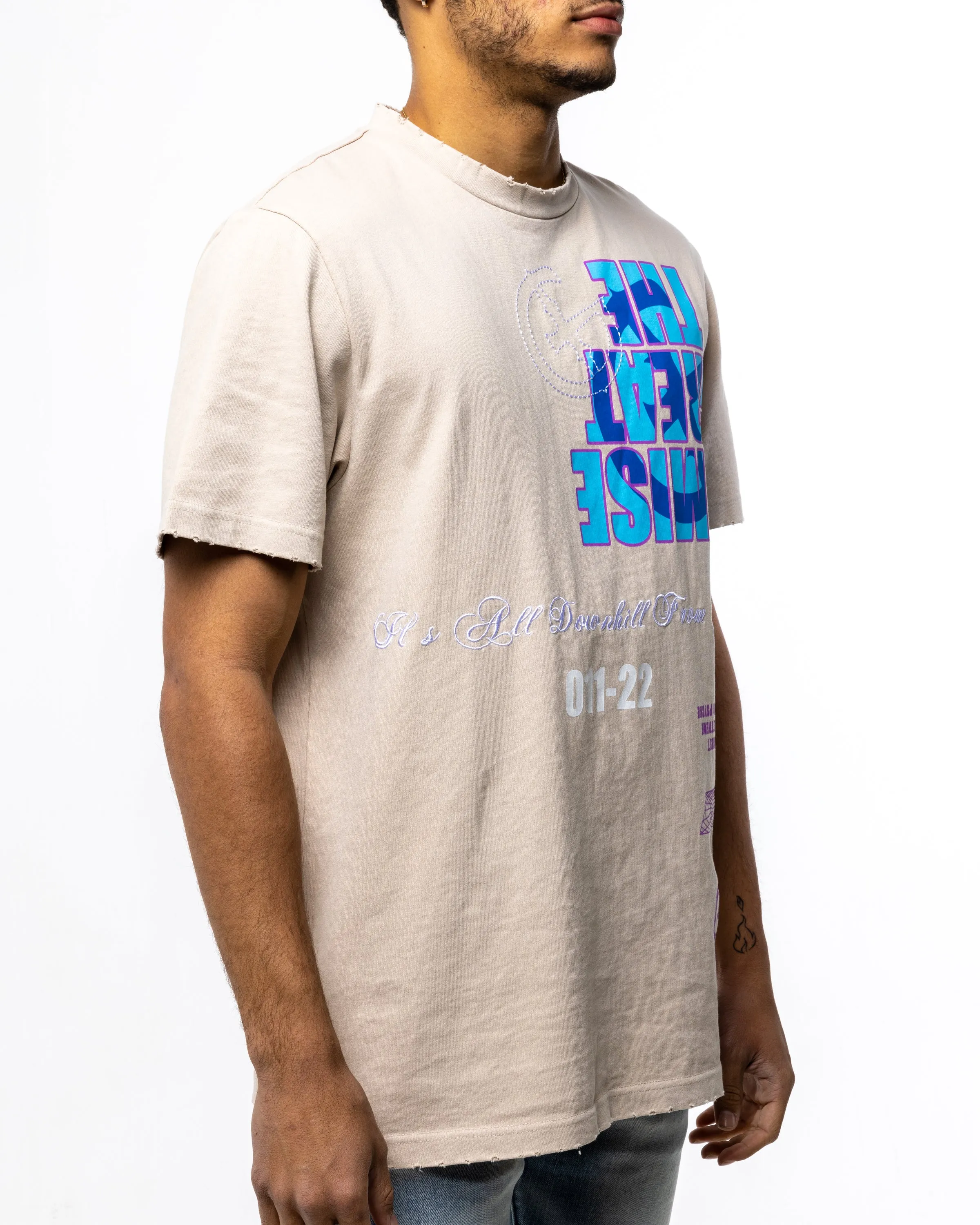 DEMISE T-SHIRT (FADED SAND)