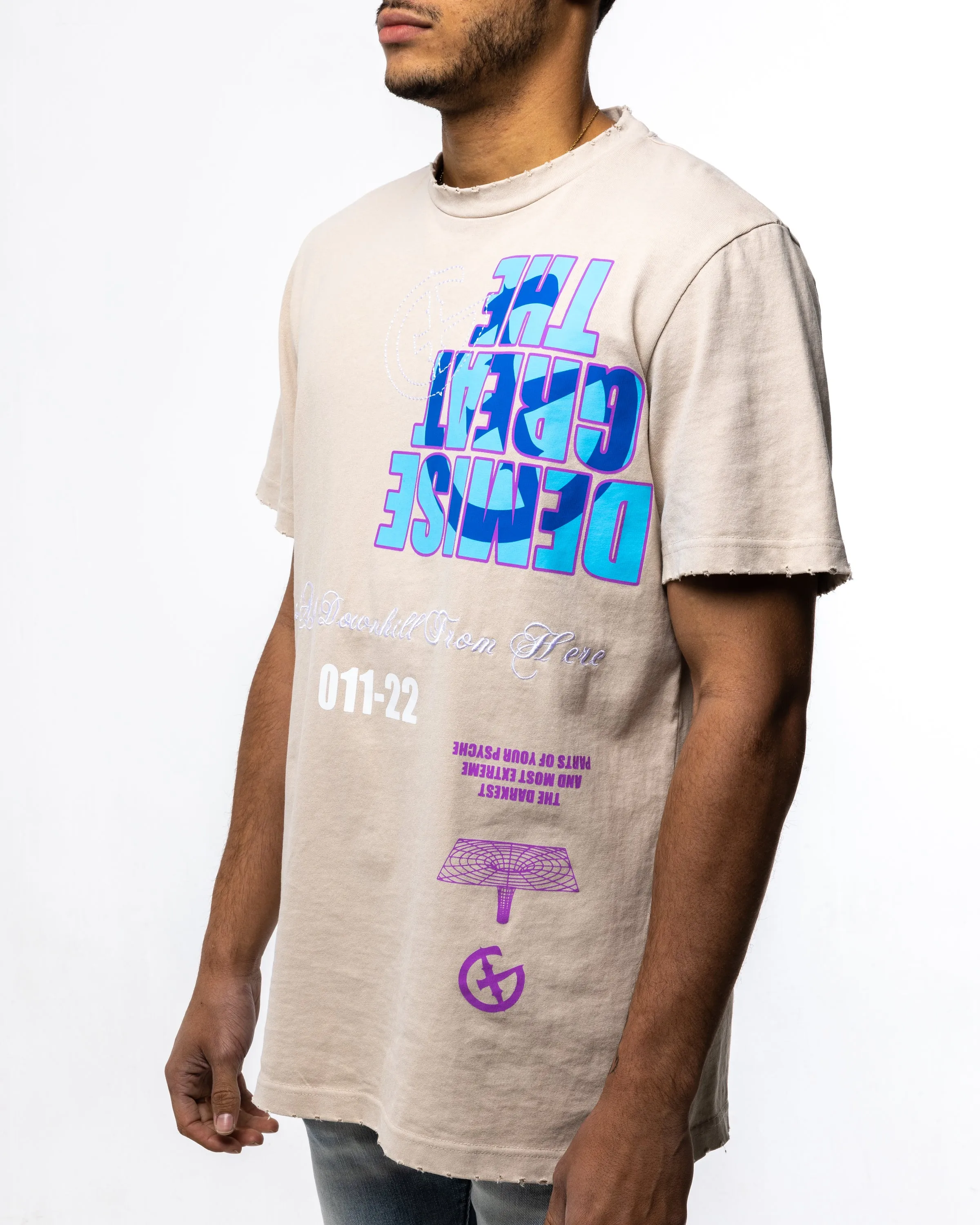 DEMISE T-SHIRT (FADED SAND)