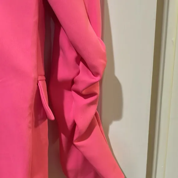 double breasted blazer and shorts set