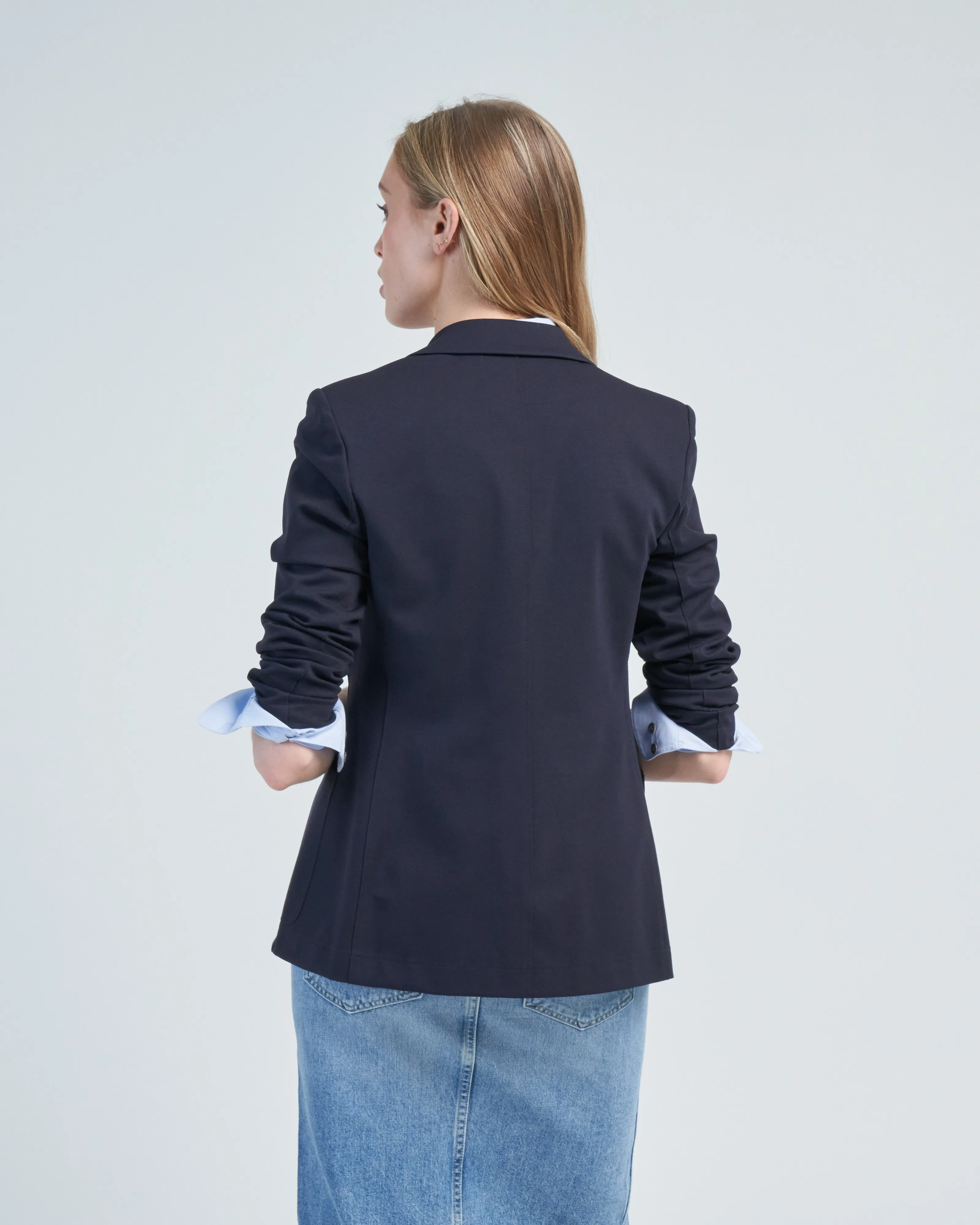 double breasted blazer