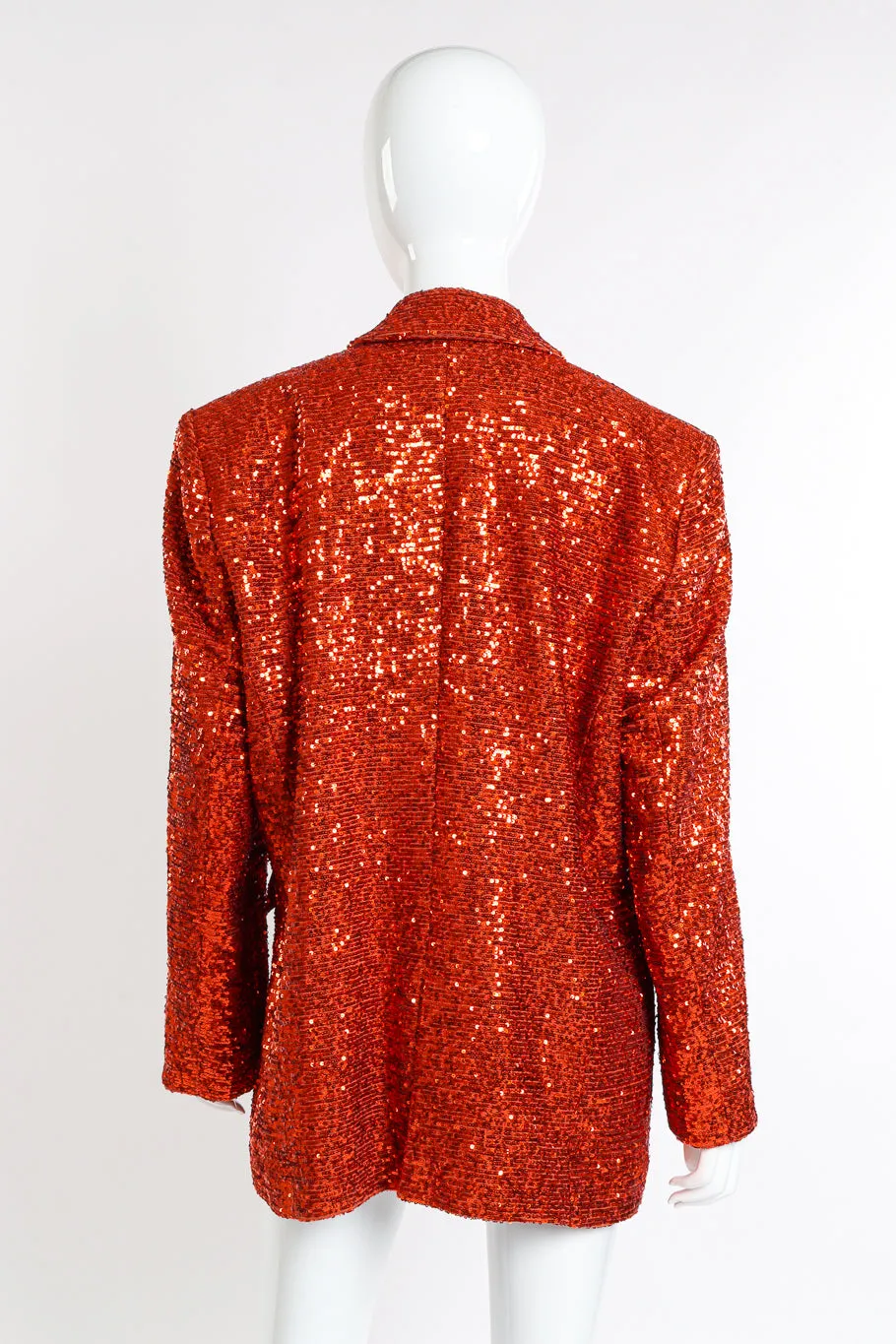 Double Breasted Sequin Blazer