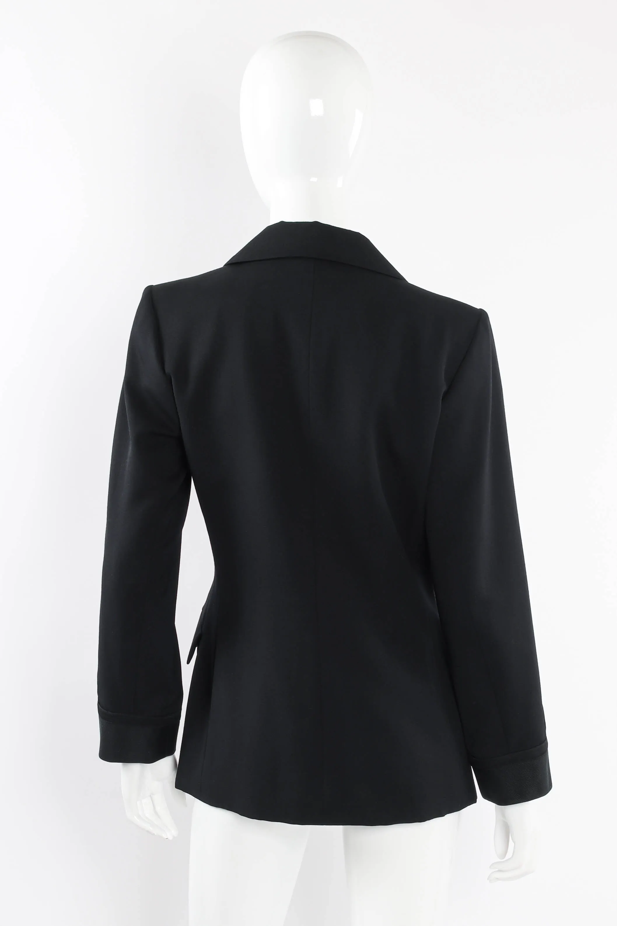Double Breasted Tuxedo Blazer