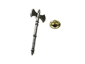 Double War Axe Lapel Pin