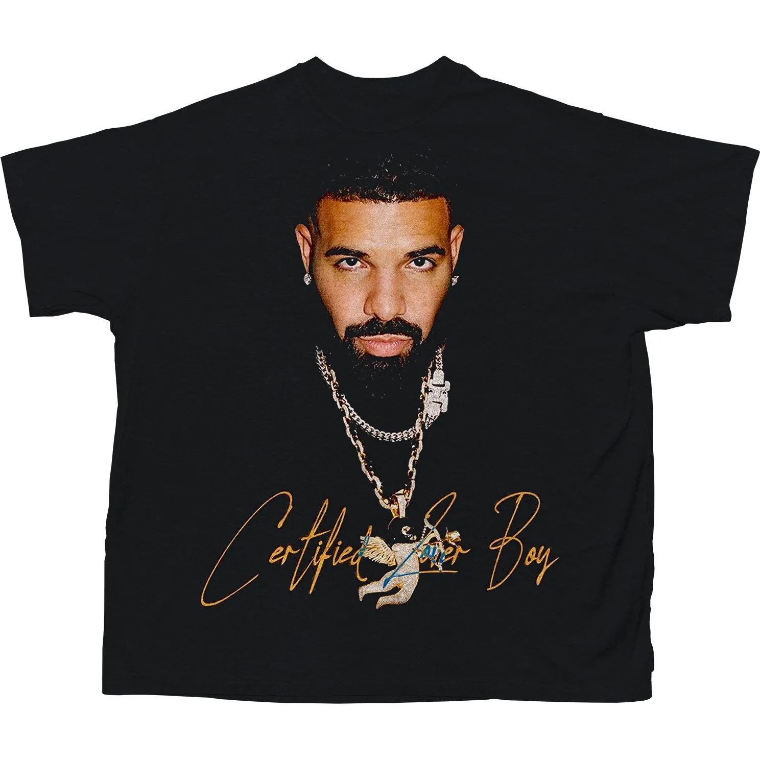 DRAKE LOVER BOY T-SHIRT (BLACK)