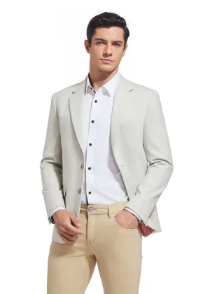 DUCHAMP TONAL PLAID KNIT SPORTCOAT