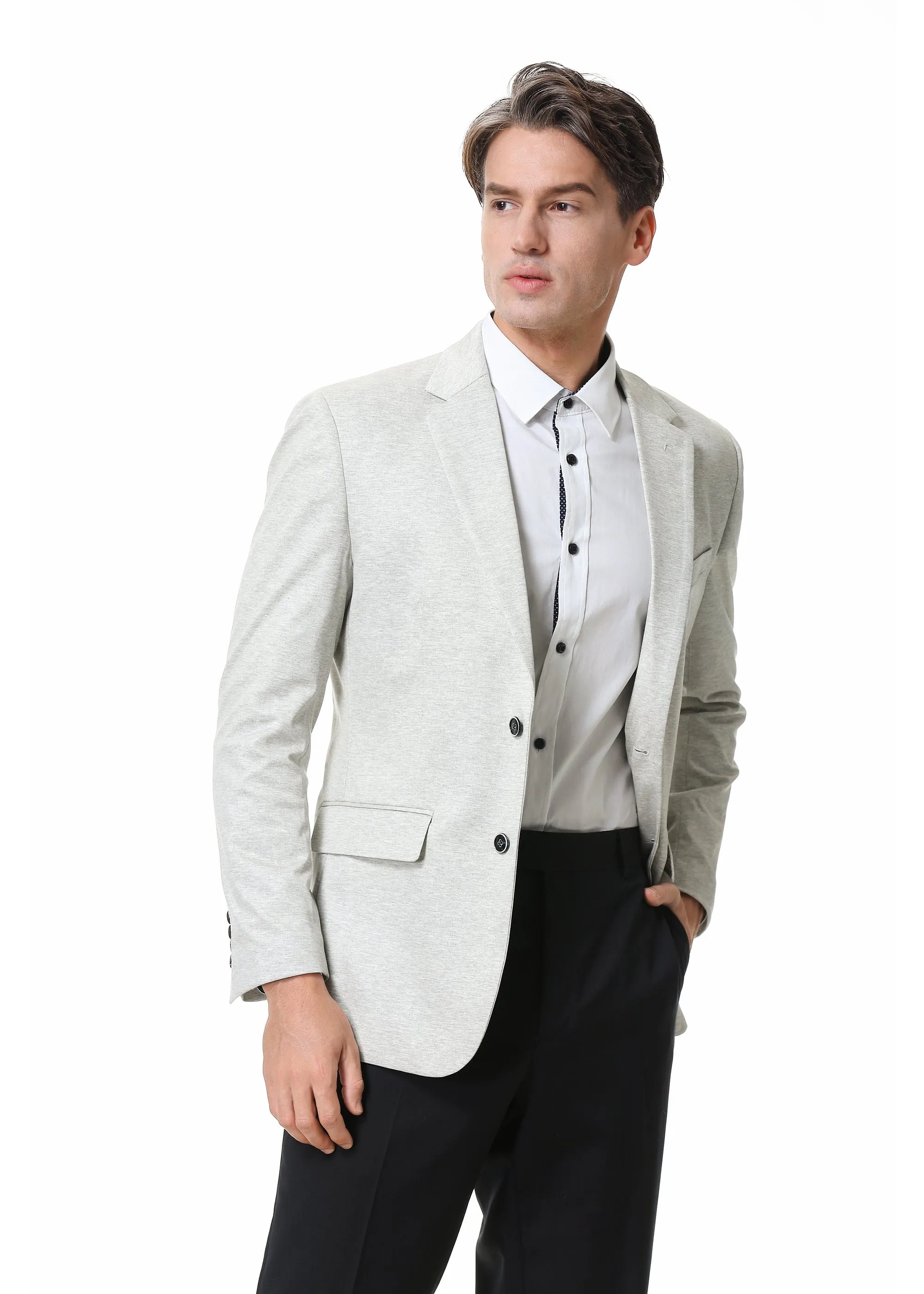 Duchamp White Stretch Sport Coat