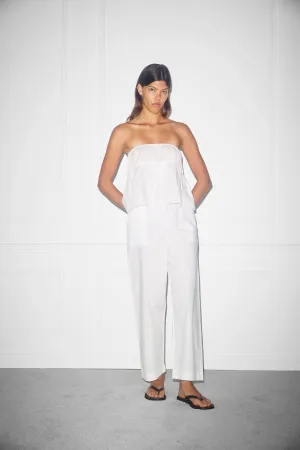 Ease Trouser in White