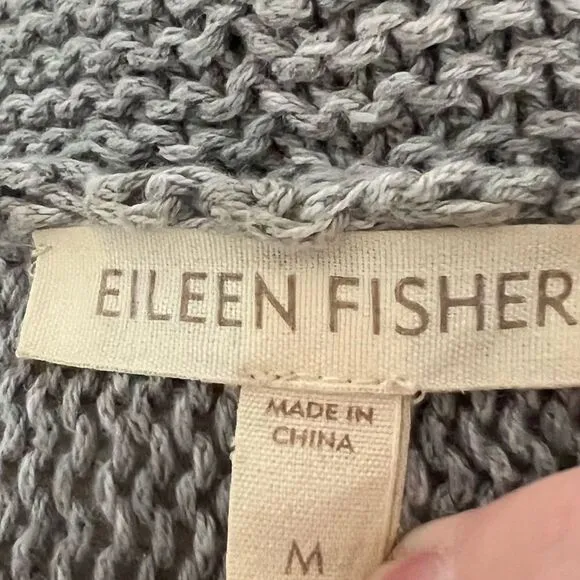 Eileen Fisher Cardigan Sweater Size Medium
