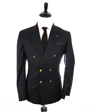 ELEVENTY - By LORO PIANA *DOUBLE BREASTED* Blue & Green Blazer - 40 (50 EU)