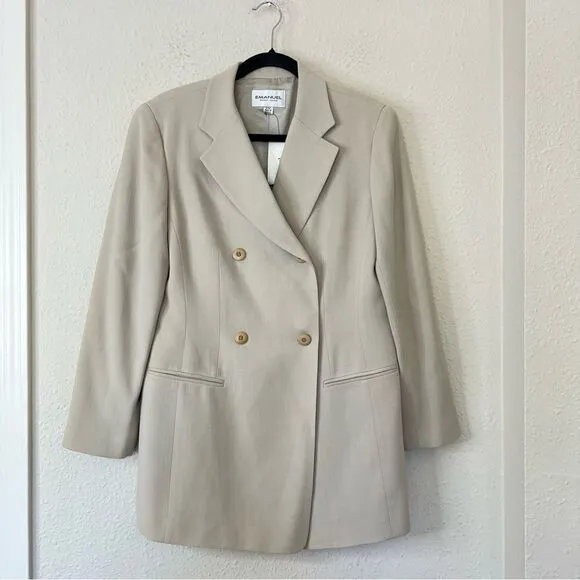 Emanuel Ungaro Wool Blend Blazer Size 8