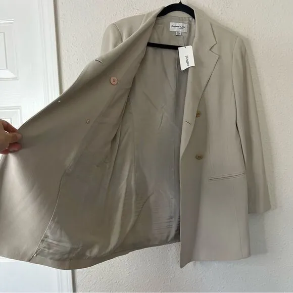 Emanuel Ungaro Wool Blend Blazer Size 8