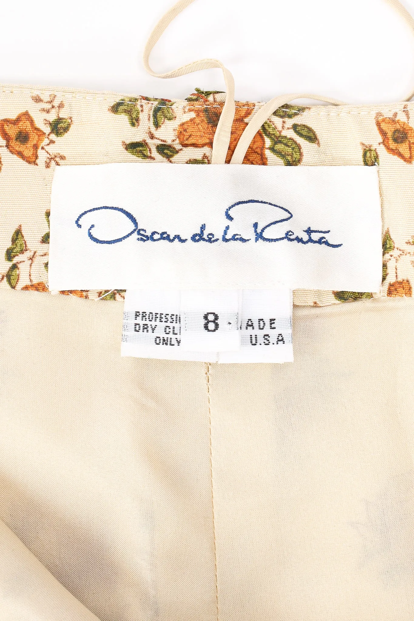 Embroidered Woodblock Print Silk Pant