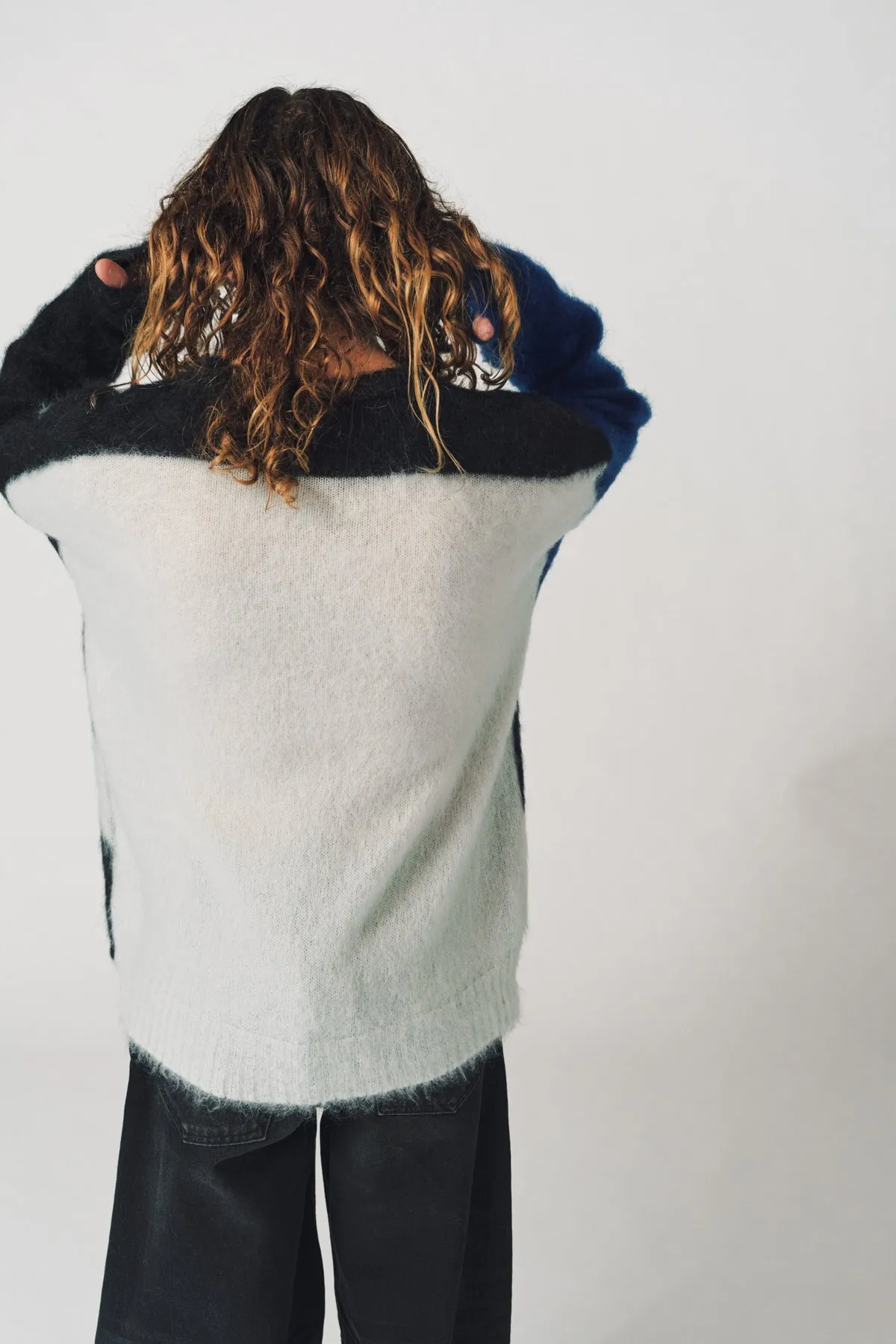 ENFANTS RICHES DÉPRIMÉS | X MOHAIR CREWNECK