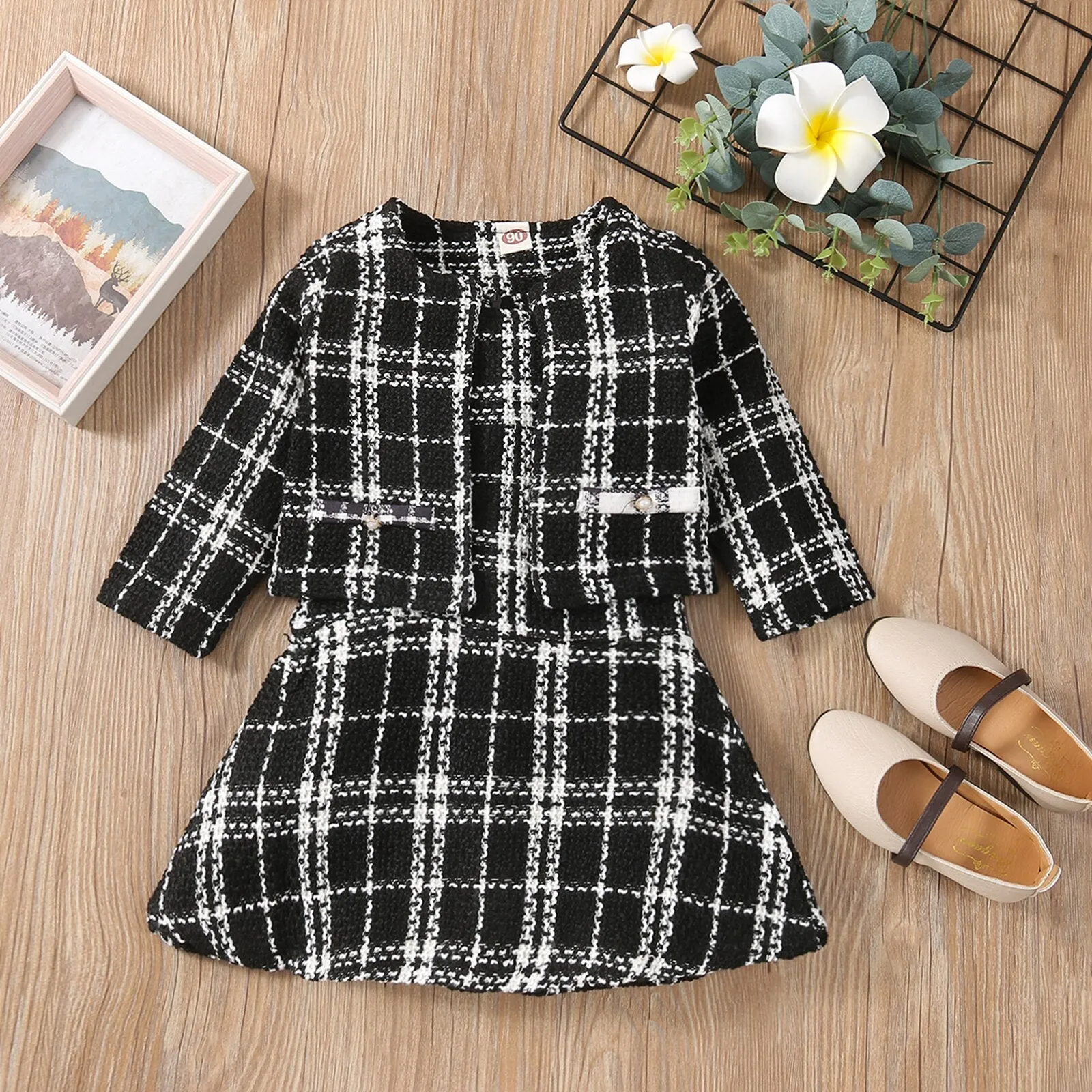 England Dress Blazer Set