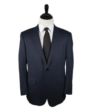 ERMENEGILDO ZEGNA - Navy Royal Weave “Cool Effect” Blazer - 42R