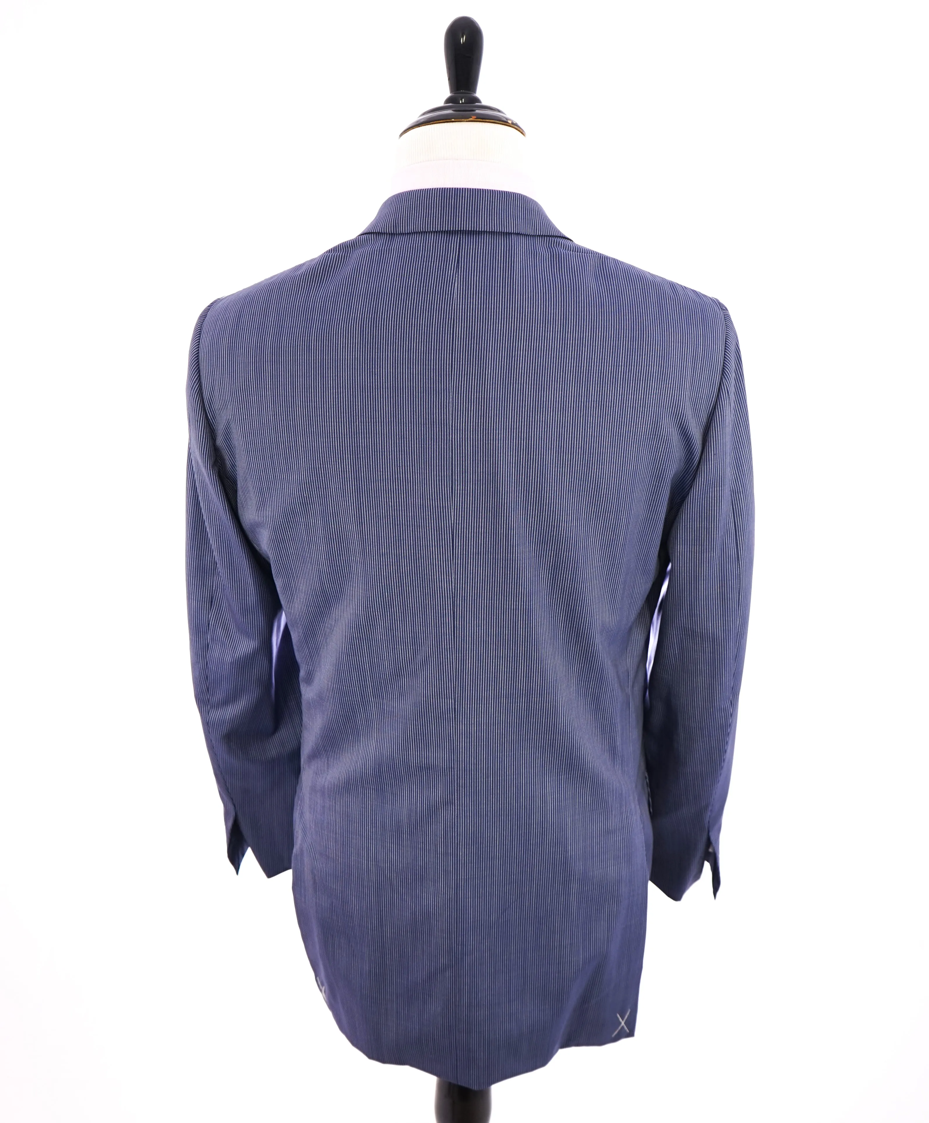 ERMENEGILDO ZEGNA - Powder Blue SU MISURA “TROFEO 600 Silk” Blazer - 42L